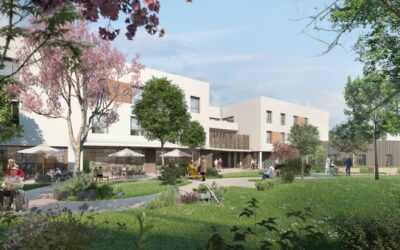 Construction du nouvel EHPAD Pays de France Carnelle à Viarmes (95)