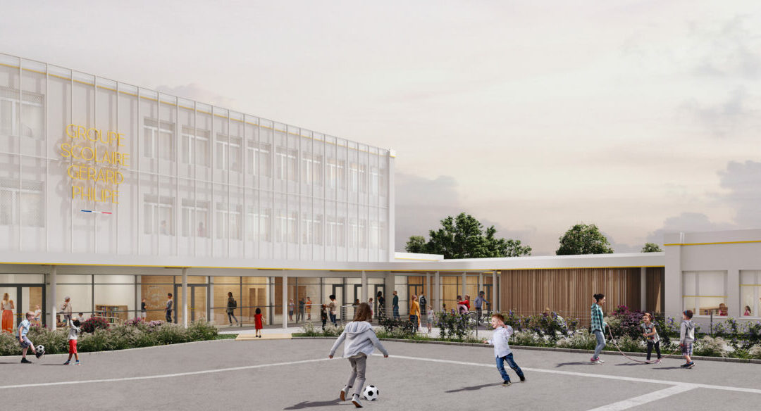 Restructuration du Groupe Scolaire Gérard Philipe à Limoges (87)